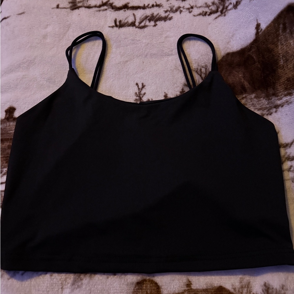 Forever 21 Black Crop Top